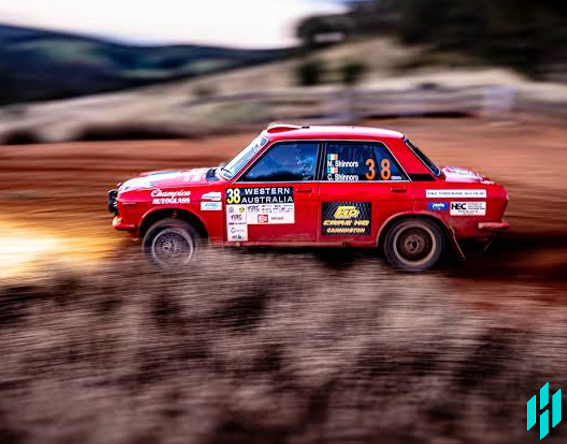 Datsun 1600 rally car